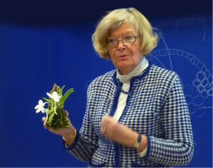 Marita visar en Amesiella monticola.